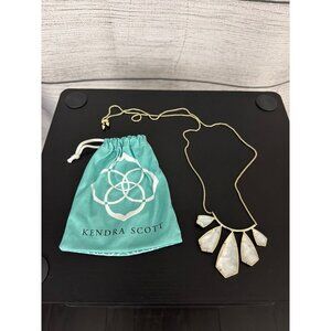 Kendra Scott Rhyan Bib Mother of Pearl Necklace